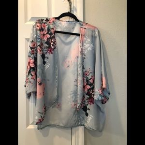 Floral kimono